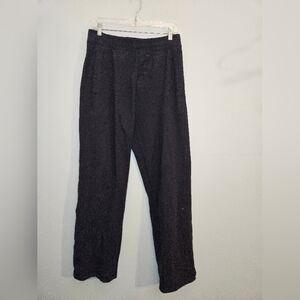 Lululemon Men's Sweat Pant. Straight Leg. Black. Measurements In Pictures